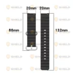 بند آلتیمیت شیلد مدل Ocean TW مناسب برای ساعت هوشمند ناتینگ CMF Watch 3 Pro 22mm - Image 9