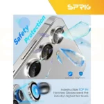 محافظ لنز دوربین اسپریگ مدل Ring metal مناسب برای گوشی موبایل سامسونگ Galaxy S25 FE - Image 7