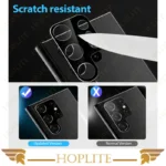محافظ لنز دوربین هاپلایت مدل 3D-HL مناسب برای گوشی موبایل سامسونگ Galaxy S22 Ultra - Image 5