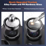 محافظ لنز دوربین آکوآرا مدل RNG مناسب برای گوشی موبایل سامسونگ Galaxy S25 FE - Image 12