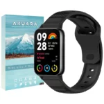 بند ساعت آکوآرا مدل PGS bk مناسب برای ساعت هوشمند شیائومی Mi band 8 Pro 30mm