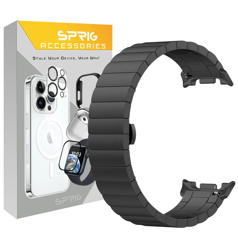 1a3bd511f7b98e696a8abd0d1a17726d4a828ab1_1756626747-2.webp بند اسپریگ مدل Link W8 مناسب برای ساعت هوشمند سامسونگ Galaxy Watch 8 Classic 46mm - Image 1