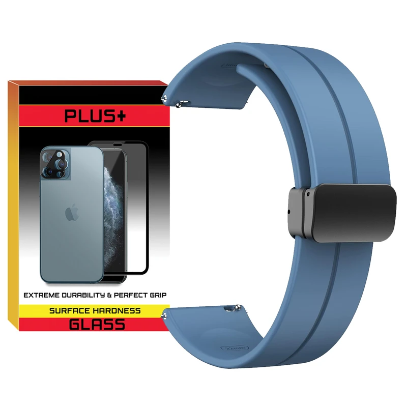 1c82c844145e6677741f8edc746bd912e825a3ec_1720941121.webp بند پلاس مدل SIC MAG PL مناسب برای ساعت هوشمند گارمین Vivomove / Style / Vivomove 3 / Forerunner 645 / 245 - Image 1