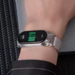 بند اسپریگ مدل Milanese Clear Guard مناسب برای ساعت هوشمند شیائومی Mi band 10 12mm - Image 9