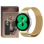 بند شیپ مدل Milanese SH مناسب برای ساعت هوشمند سامسونگ Galaxy Watch 4/5/6/7/FE سایز 40/43/44/46/47 میلی متری