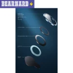 محافظ لنز دوربین برنارد مدل Ring Metal مناسب برای گوشی موبایل اپل Iphone 13 / 13 Mini - Image 3