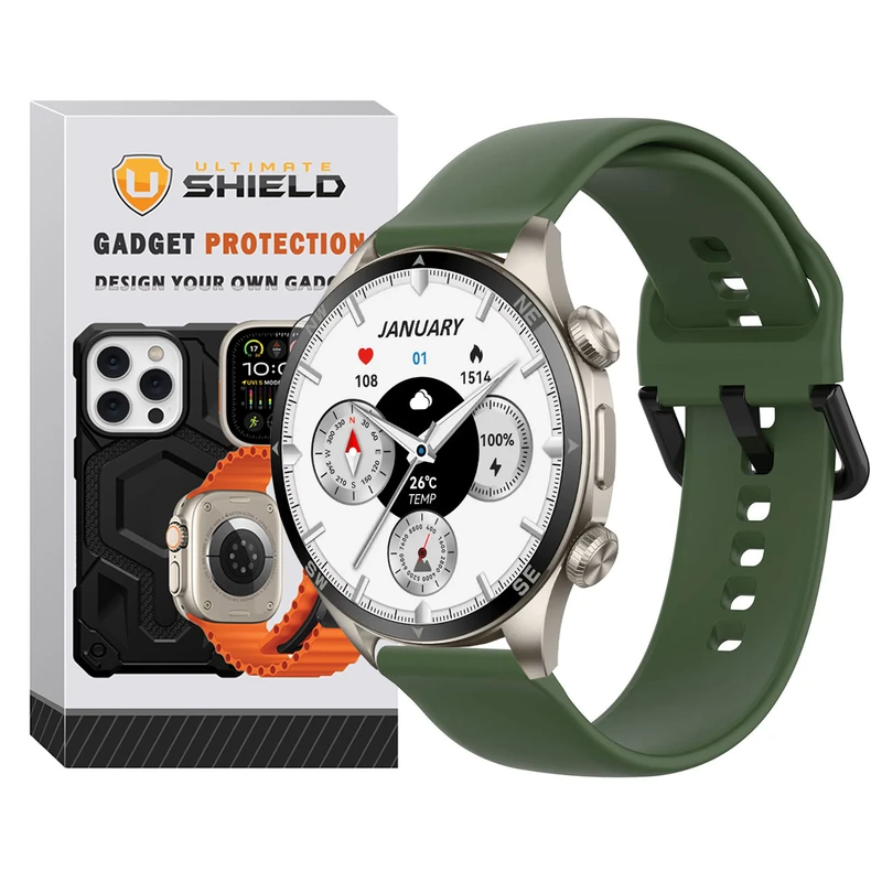 1f3335908552aa3f679dc7f629cd3834a95e9f3a_1754552534.webp بند آلتیمیت شیلد مدل SIC SGK TW مناسب برای ساعت هوشمند گلوریمی GX Sport 22mm - Image 1