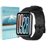 بند ساعت آکوآرا مدل Sporty Pattern bk مناسب برای ساعت هوشمند شیائومی Mi band 9 Pro 30mm