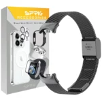 بند اسپریگ مدل milanese SGK مناسب برای ساعت هوشمند شیائومی Mi band 8/9 12mm