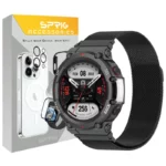 بند اسپریگ مدل Milanese TRX مناسب برای ساعت هوشمند امیزفیت Trex 2