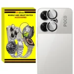 محافظ لنز دوربین فلزی ام‌گلس مدل RNG MTL MG مناسب برای گوشی موبایل شیائومی Poco M6