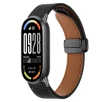 بند آکوآرا مدل Magnetic Leather مناسب برای مچ‌بند هوشمند شیائومی Mi Band 10 - Image 2
