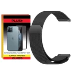 بند پلاس مدل Milanese PL مناسب برای ساعت هوشمند سامسونگ Galaxy Watch 4/5/6/7/FE سایز 40/43/44/46/47 میلی متری