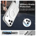 کاور آلتیمیت شیلد مدل Clear Magsafe UL مناسب برای گوشی موبایل اپل iPhone 17 Pro - Image 7