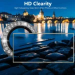 محافظ لنز دوربین رینگی شیپ مدل Diamond Protector SH مناسب برای گوشی موبایل سامسونگ Galaxy S25 Ultra - Image 9