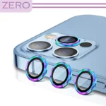 محافظ لنز دوربین زیرو مدل Ring Metal مناسب برای گوشی موبایل اپل Iphone 13 / 13 Mini - Image 7