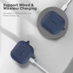 کاور هاپلایت مدل Silicone HL مناسب برای کیس هدفون بی‌سیم سامسونگ Galaxy Buds 3 / 3 Pro - Image 11