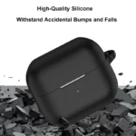 کاور هاپلایت مدل Silicone HL مناسب برای کیس هدفون بی‌سیم سامسونگ Galaxy Buds 3 / 3 Pro - Image 4