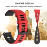 بند شیپ مدل Hike Dual Color SH مناسب برای ساعت هوشمند گارمین Vivoactive / Vivoactive 3 / Vivoactive HR / Luxe / Venu SQ - Image 7