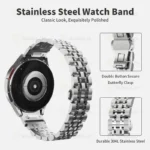 بند آلتیمیت شیلد مدل 7Row SLV 2C BTN مناسب برای ساعت هوشمند سامسونگ Galaxy Watch 4/5/6/7/FE 40/43/44/46/47mm - Image 4