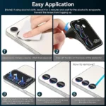 محافظ لنز دوربین پلاس مدل Ring Metal PL مناسب برای گوشی موبایل سامسونگ Galaxy F54 - Image 6