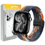 بند اسپریگ مدل Braided Solo Magnet مناسب برای اپل واچ 45 میلی متری سری 7/8/9 - Image 2