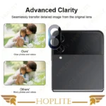 محافظ لنز دوربین هاپلایت مدل 3D-HL مناسب برای گوشی موبایل سامسونگ Galaxy Z Flip 4 - Image 5