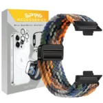 بند اسپریگ مدل Braided Magnet Solo مناسب برای ساعت هوشمند شیائومی Mi band 8 pro