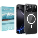 کاور آکوآرا مدل Clear MagSafe مناسب برای گوشی موبایل اپل iPhone 17 Pro Max