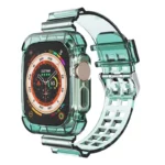 بند پلاس مدل Transparent Shock PL مناسب برای ساعت هوشمند ویرفیت HK8 Pro max / HK9 Ultra 2 / T900 ultra - Image 3