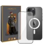 کاور هاپلایت مدل MagSafe Clear HL مناسب برای گوشی موبایل اپل iPhone 16 Pro به همراه محافظ صفحه نمایش
