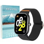 بند آکوآرا مدل FBRK 8pbk مناسب برای ساعت هوشمند شیائومی Mi band 9 Pro 30mm