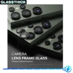 محافظ لنز دوربین گلستیک مدل Ring Metal مناسب برای گوشی موبایل سامسونگ Galaxy S22 Ultra - Image 2
