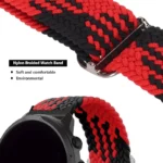 بند شیپ مدل Braided BKR SH TW مناسب برای ساعت هوشمند هایلو GS / GST / GST Lite / LS02 Pro / Solar LS05 / Solar Plus RT3 / Solar Lite / RT2 / RS3 / RT LS05s - Image 4