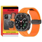 بند پلاس مدل Magnetic ORG PL مناسب برای ساعت هوشمند سامسونگ Galaxy Watch 7 Ultra 47mm