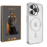 کاور هاپلایت مدل MagSafe Clear HL مناسب برای گوشی موبایل اپل iPhone 15 Pro Max به همراه محافظ لنز دوربین