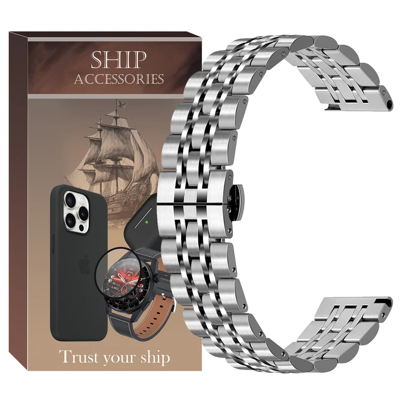 356c7b01c953e69e44eebd9e47d82c80d57046ce_1714994796.webp بند شیپ مدل 7Row-SH مناسب برای ساعت هوشمند سامسونگ Galaxy Watch 6 40mm / watch 6 44mm / Watch 6 Classic 43mm / Watch 6 Classic 47mm - Image 1