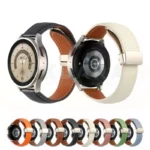 بند ساعت آکوآرا مدل Magnetic Leather مناسب برای ساعت هوشمند میبرو Lite / Color / C2 / Air سایز 20mm - Image 8