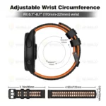 بند آلتیمیت شیلد مدل Rebbit TW مناسب برای ساعت هوشمند گلوریمی GX Sport 22mm - Image 5