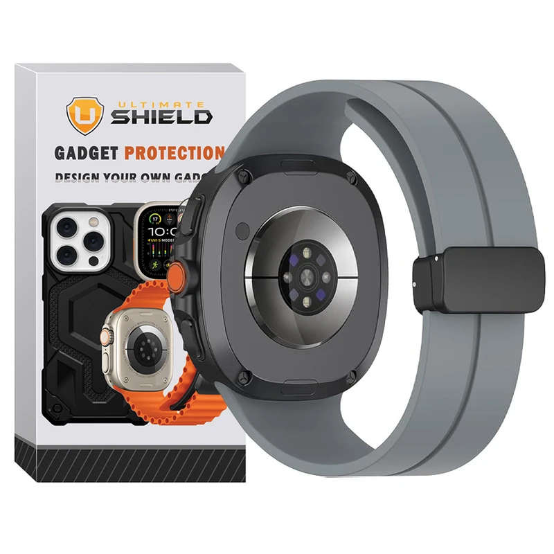 399fca05de3a7f252474cfae354d10b01d760cf0_1756284280.webp بند آلتیمیت شیلد مدل SIC MAG NV8 مناسب برای ساعت هوشمند سامسونگ Galaxy Watch 8 44mm - Image 1