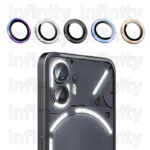 محافظ لنز دوربین اینفینیتی مدل Ring-Metal-IN مناسب برای گوشی موبایل ناتینگ Phone 1 - Image 2