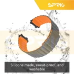 بند اسپریگ مدل Sic Magnetic Link GRY مناسب برای ساعت هوشمند ساعت هوشمند امیزفیت Trex 2 47mm - Image 3