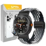 بند اسپریگ مدل Braided solo Magnet W8 مناسب برای ساعت هوشمند سامسونگ Galaxy Watch 8 Classic 46mm