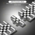 بند آلتیمیت شیلد مدل 5Row NV8 مناسب برای ساعت هوشمند سامسونگ Galaxy Watch 8 40mm / Galaxy Watch 8 44mm / Galaxy Watch 8 Classic 46mm - Image 5