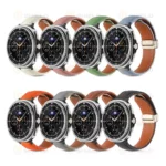بند آلتیمیت شیلد مدل Leather Mag NV8 BK مناسب برای ساعت هوشمند سامسونگ Galaxy Watch 8 Classic 46mm - Image 3