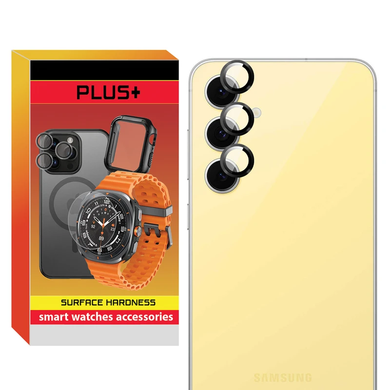 42233eaa376ec1bac59ec2e6392a553fa97a7f7f_1731853668.webp محافظ لنز دوربین پلاس مدل Ring Metal PL مناسب برای گوشی موبایل سامسونگ Galaxy S24 Fe - Image 1