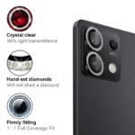 محافظ لنز دوربین رینگی هاپلایت مدل Diamond Protector HL مناسب برای گوشی موبایل شیائومی Redmi Note 13 5G - Image 4