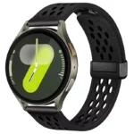 بند آکوآرا مدل Hole-Learther-MAG AK مناسب برای ساعت هوشمند میبرو لایت 2 / لایت 3 / لایت 3 پرو سایز 22mm