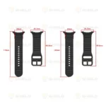 بند آلتیمیت شیلد مدل Silic NV8 مناسب برای ساعت هوشمند سامسونگ Galaxy Watch 8 40mm - Image 7