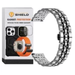 بند آلتیمیت شیلد مدل 7Row SLV 2C TW مناسب برای ساعت هوشمند کیسلکت Kr / Kr2 / Kr pro 22mm
